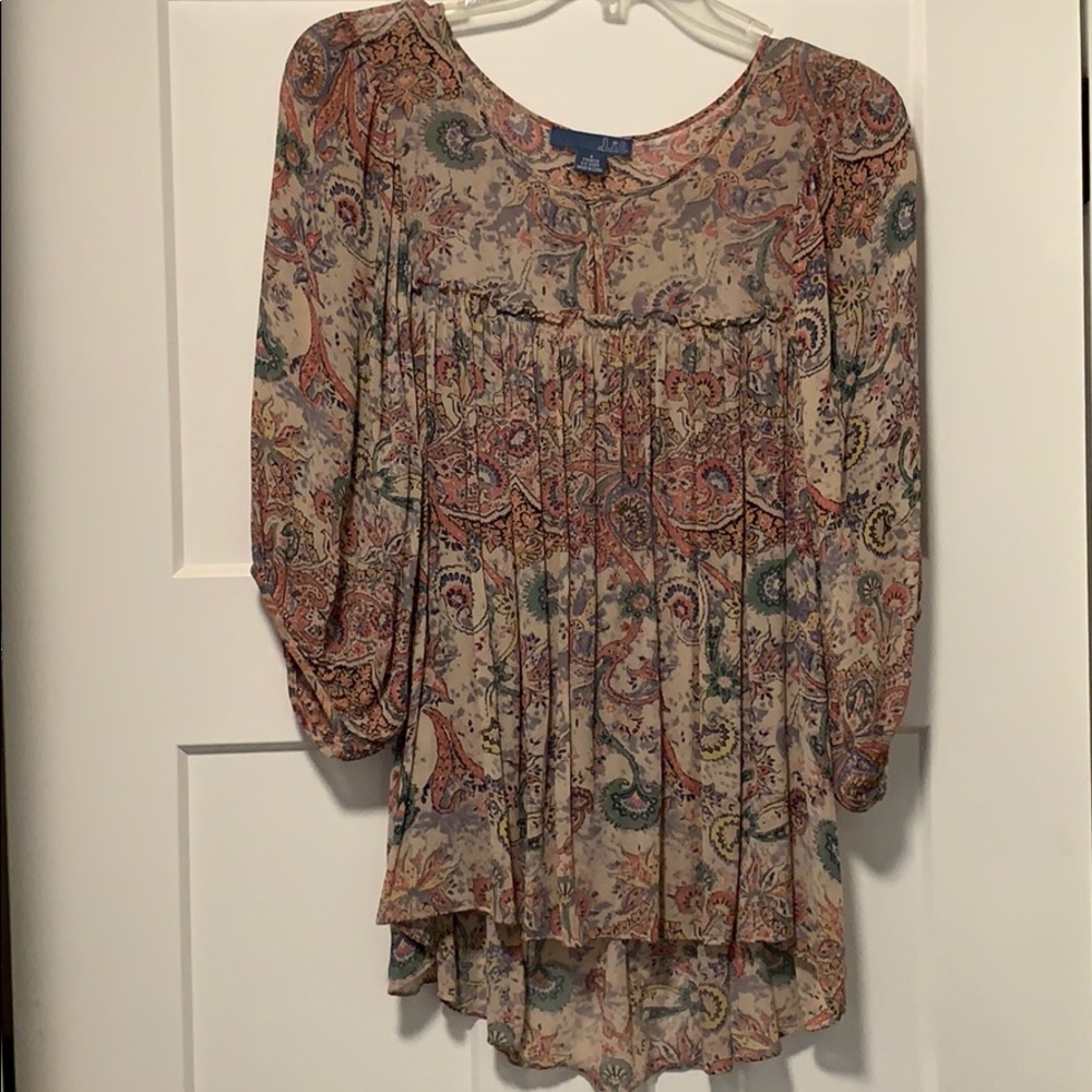 Lil brand top from Anthropologie